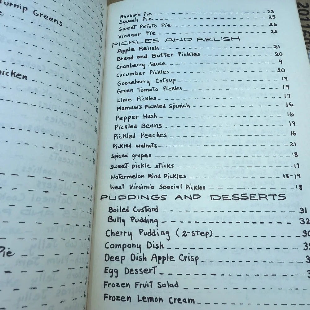 Old Timey Recipes Cookbook‎ 1977 9th Edition Vintage Southern Cooking